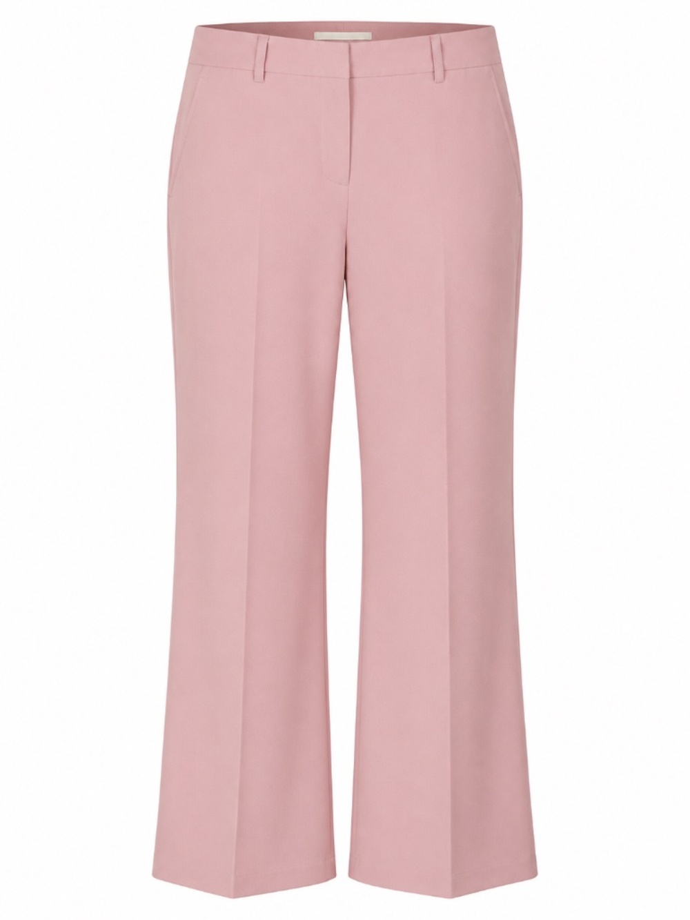 Lafayette 148 New York Gates Wide Leg Trousers Pink Dust Size 16